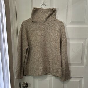 a new day Soft Beige Cowl Neck Sweater